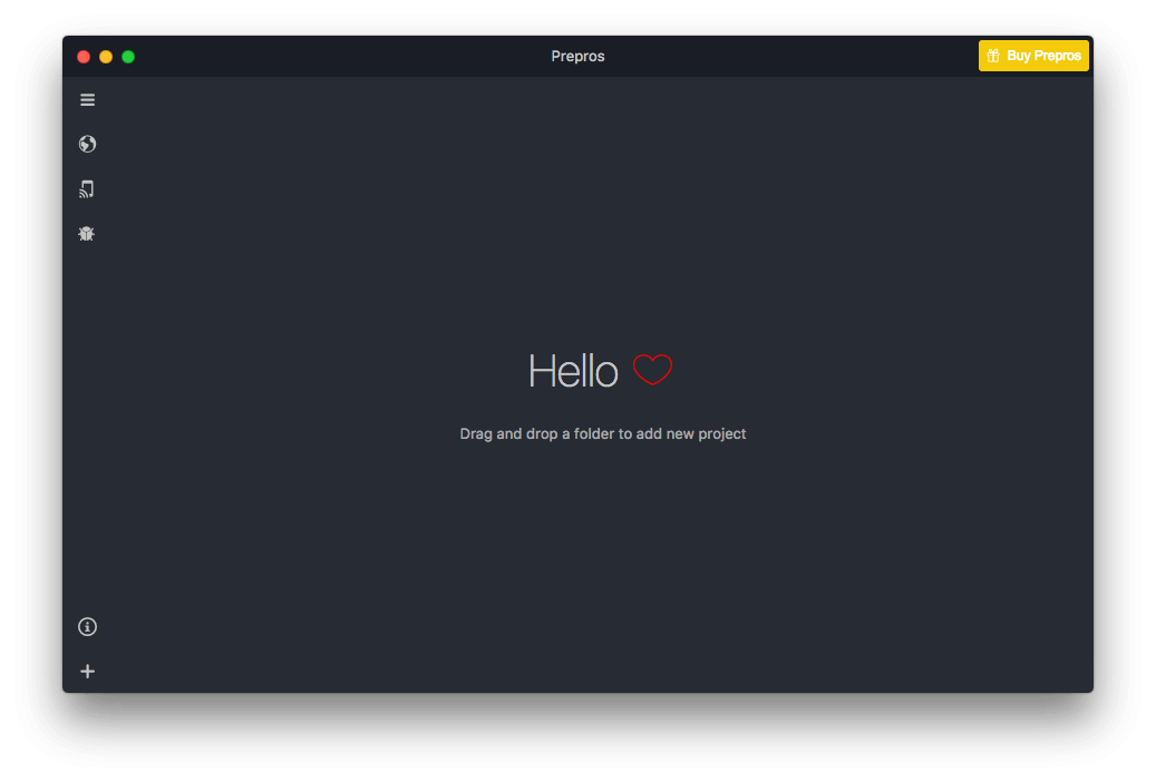 SassコンパイラPreprosの使い方